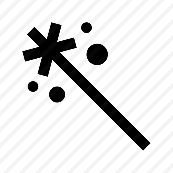 Magic Wand Tool Icon Symbol preview