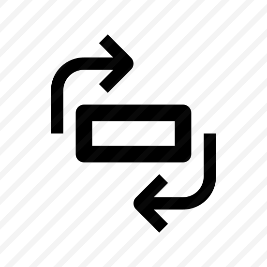 Object Rotation Interface Icon Symbol preview