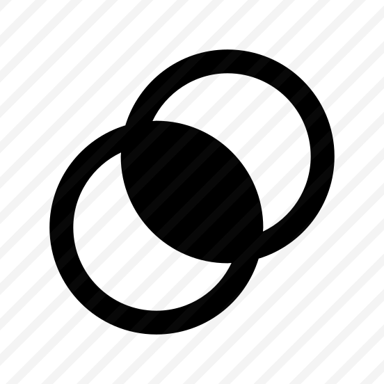 Pathfinder Exclude Icon Symbol Vector preview