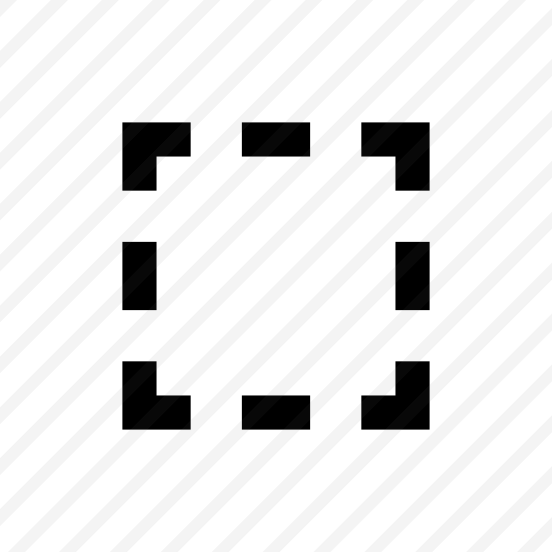 Rectangular Tool Icon Symbol Vector preview