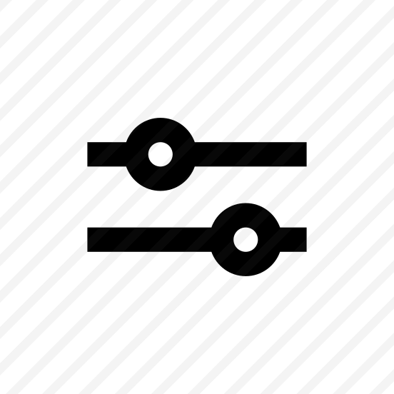 Settings Control Icon Symbol Vector preview