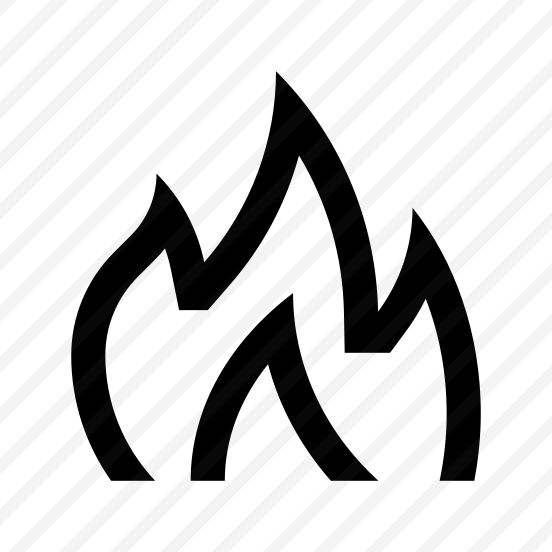 Flame Fire Heat Light Eighteen Line preview