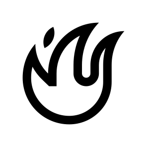 Flame Fire Heat Light Thirteen Line icon