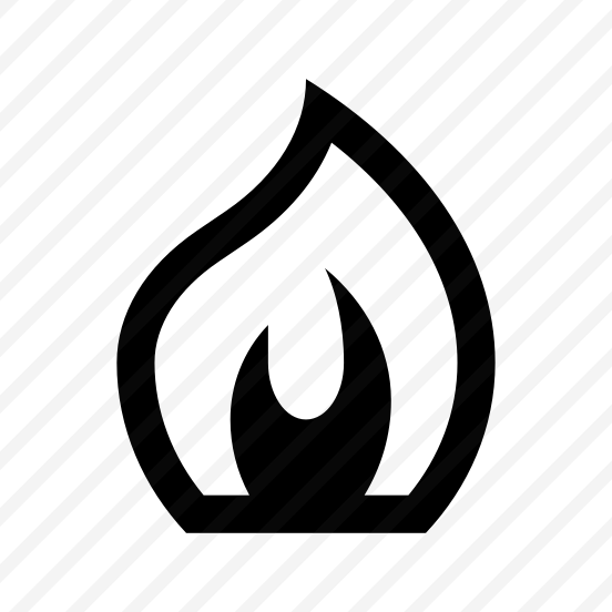 Flame Fire Heat Light Twenty Six Line preview