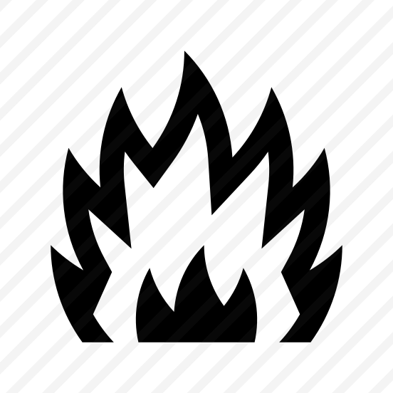 Flame Fire Heat Light Twenty Two Line preview