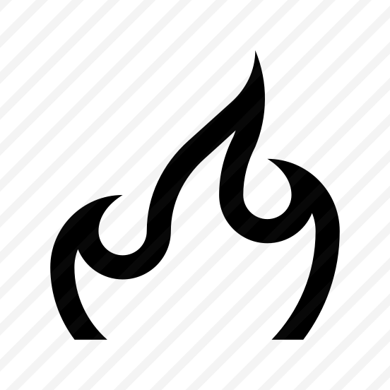 Flame Fire Heat Light Zero Nine Line preview