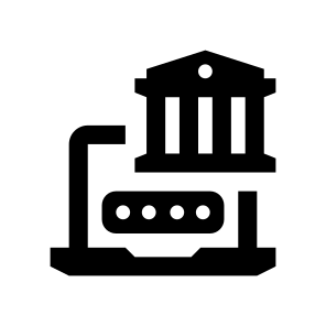 Fintech Banking Financial Finance Bank App Computer Laptop icon