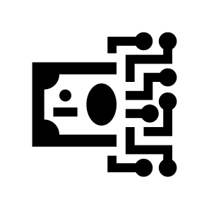Fintech Banking Financial Finance Crypto Money Usdt Blockchain Digital Currency icon