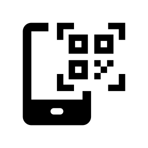 Fintech Banking Financial Finance Qr Payment Smartphone Scan icon