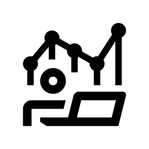 Fintech Banking Financial Finance Trader Stock Index Broker icon