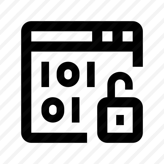 Cyber Security Binary Browser Open Lock preview