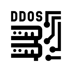 Cyber Security Ddos Attack Network Servers icon