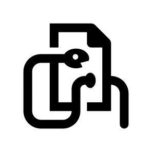 Cyber Security Worm Virus Document icon