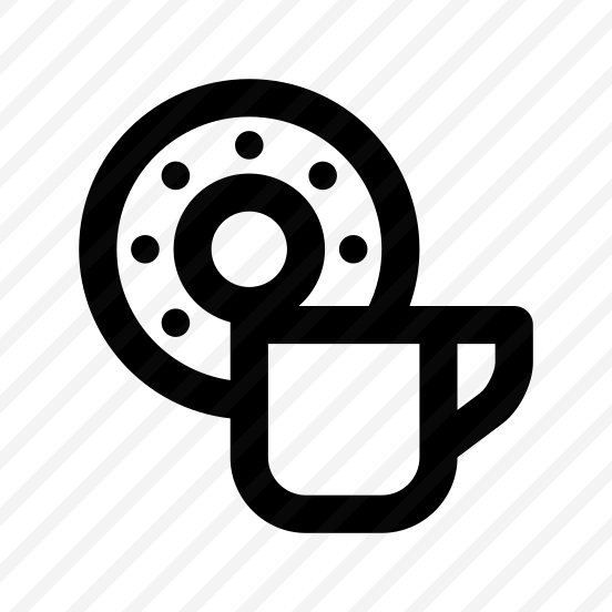 Donut Coffee Tea Breakfast Food preview