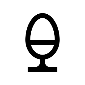 Egg Breakfast Food Icon Symbol icon