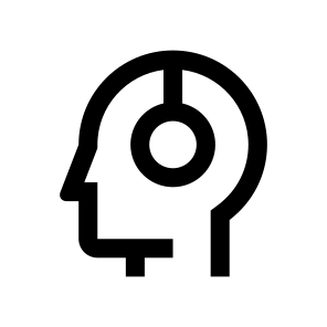 Head Man Person Headphones Music icon