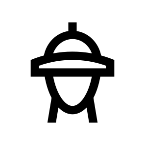 Man Person Face Warrior Soldier Helmet Armor icon
