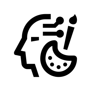 Generative Ai Image Art Generator Tool Bot Creator One Four icon