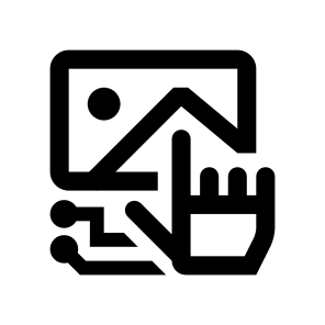 Generative Ai Image Art Generator Tool Bot Creator One Three icon