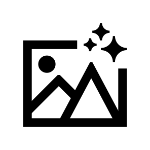 Generative Ai Image Art Generator Tool Bot Creator Seven icon
