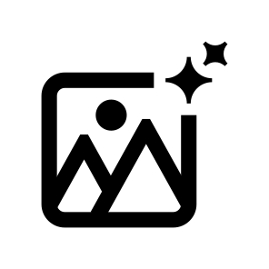 Generative Ai Image Art Generator Tool Bot Creator Six icon