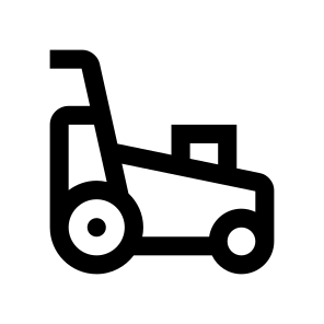 Garden Lawn Mower Grass Cutting icon