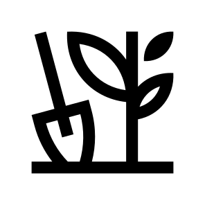 Garden Planting Plant Herb Shovel Seedling icon