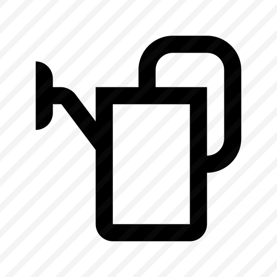 Garden Watering Can Icon Symbol preview