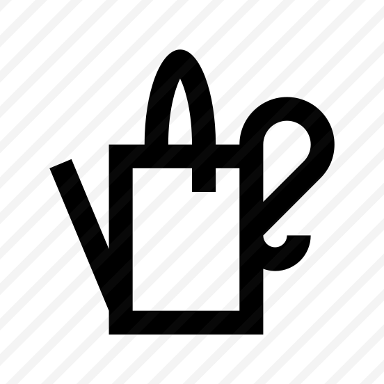 Garden Watering Can Water Icon preview