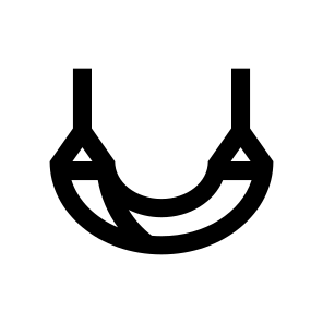 Hammock Icon Symbol Vector Ui icon
