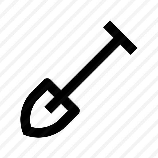 Shovel Icon Symbol Vector Ui preview