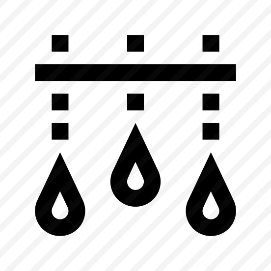 Surface Wetted Moisture Rain Icon preview