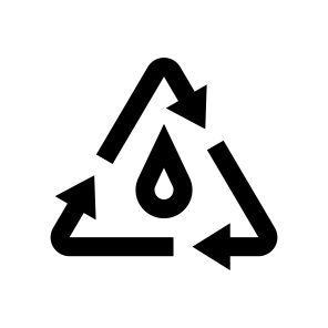 Water Circulation Cycle Processing Icon icon