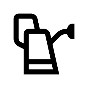 Watering Can Icon Symbol Vector icon