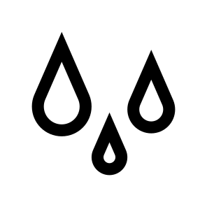 Weather Rain Drops Shower Rainfall icon