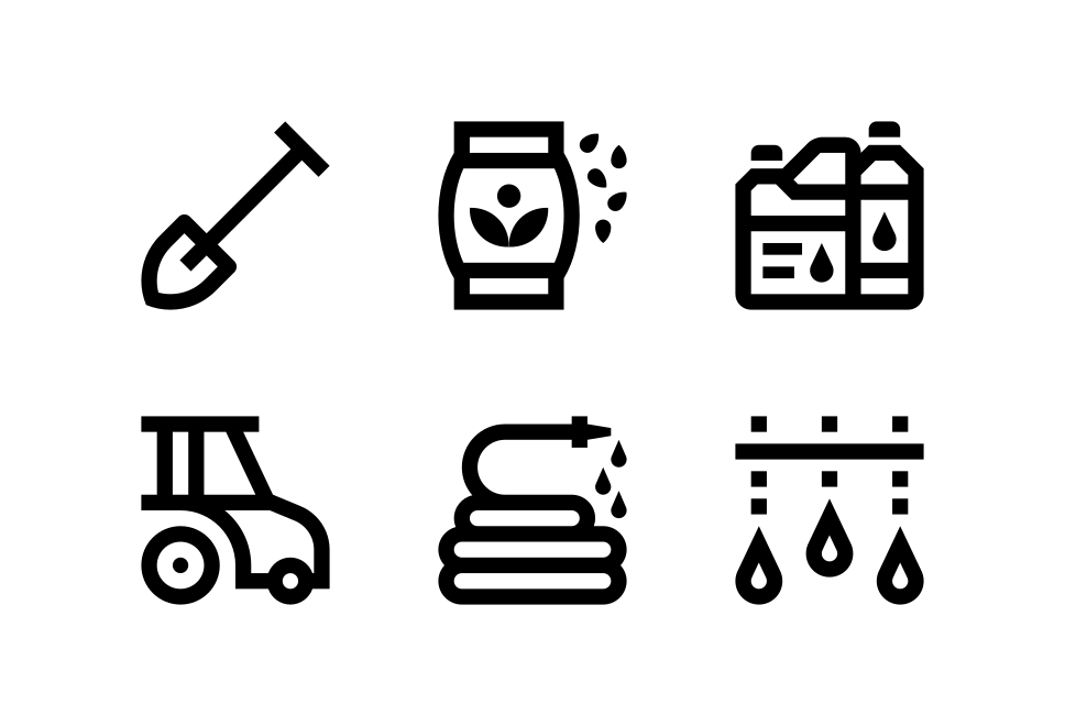 Agriculture Icons Large Set Preview