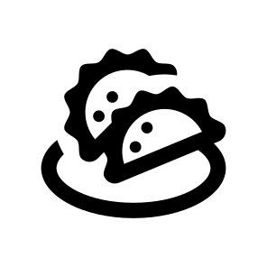 Dumplings Dish Restaurant Plate Meal Food Cuisine Gourmet Japanese Gyoza icon