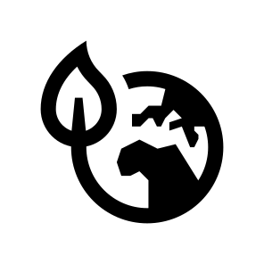 Renewable Energy Earth Nature Ecologically Pure icon