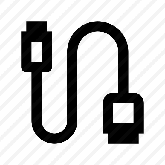 Cable Adapter Icon Symbol Vector preview