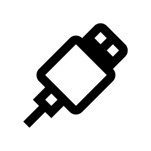 Cable Connector Wire Cord Usb icon