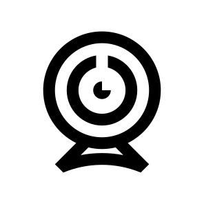 Camera Three Icon Symbol Vector icon