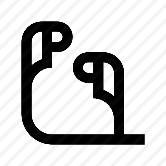 Earphones Two Icon Symbol Vector preview