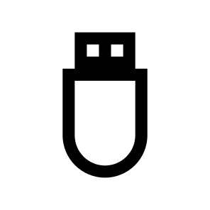 Flash Drive Memory Storage Device icon