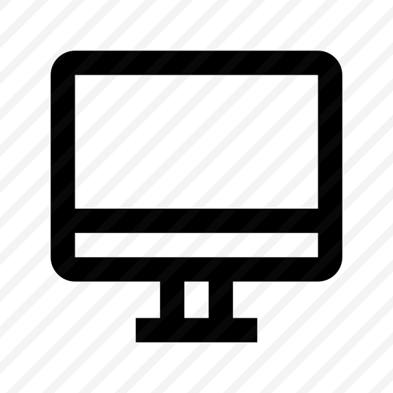 Monitor Screen Two Icon Symbol preview