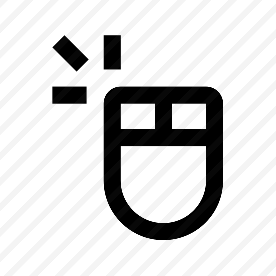 Mouse Click Button Icon Symbol preview