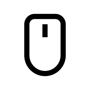 Mouse Manipulator Icon Symbol Vector icon