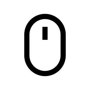 Mouse Manipulator Two Icon Symbol icon