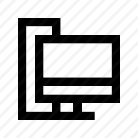 Pc Computer Icon Symbol Vector preview
