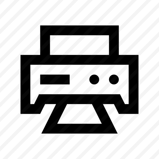 Printer Printing Icon Symbol Vector preview