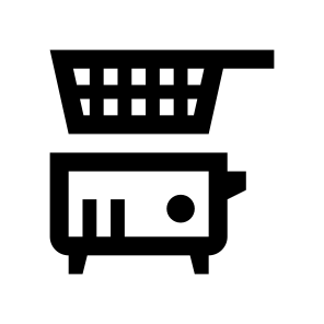Cookware Fryer Frying Cooking Icon icon